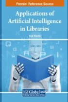 Applications of artificial intelligence in libraries book cover