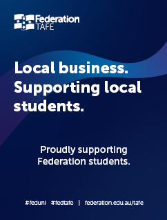 TAFE Supporting local students poster