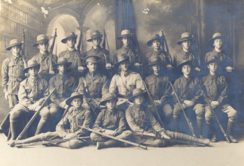 Ballarat Junior technical School Cadets, 1918. (Cat. No. 202)