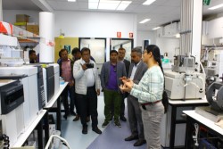 Dr Surbhi Sharma provides a tour of the CCS lab