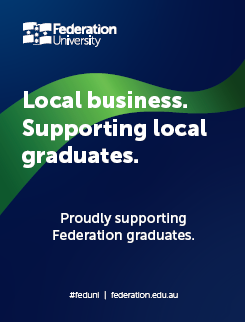 Supporting local graduates poster